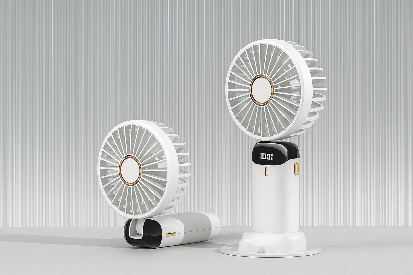 BreezeUp AirFlex Pro – Ventilateur Portable Intelligemment Frais
