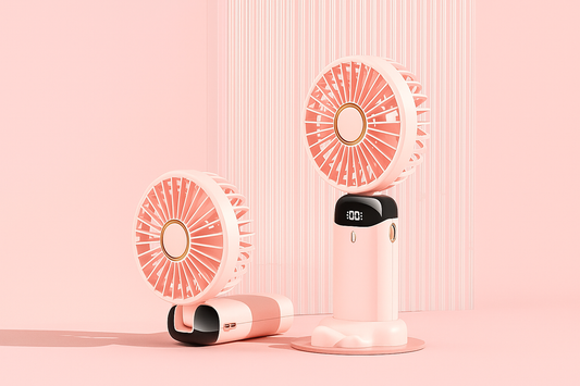 BreezeUp AirFlex Pro – Ventilateur Portable Intelligemment Frais