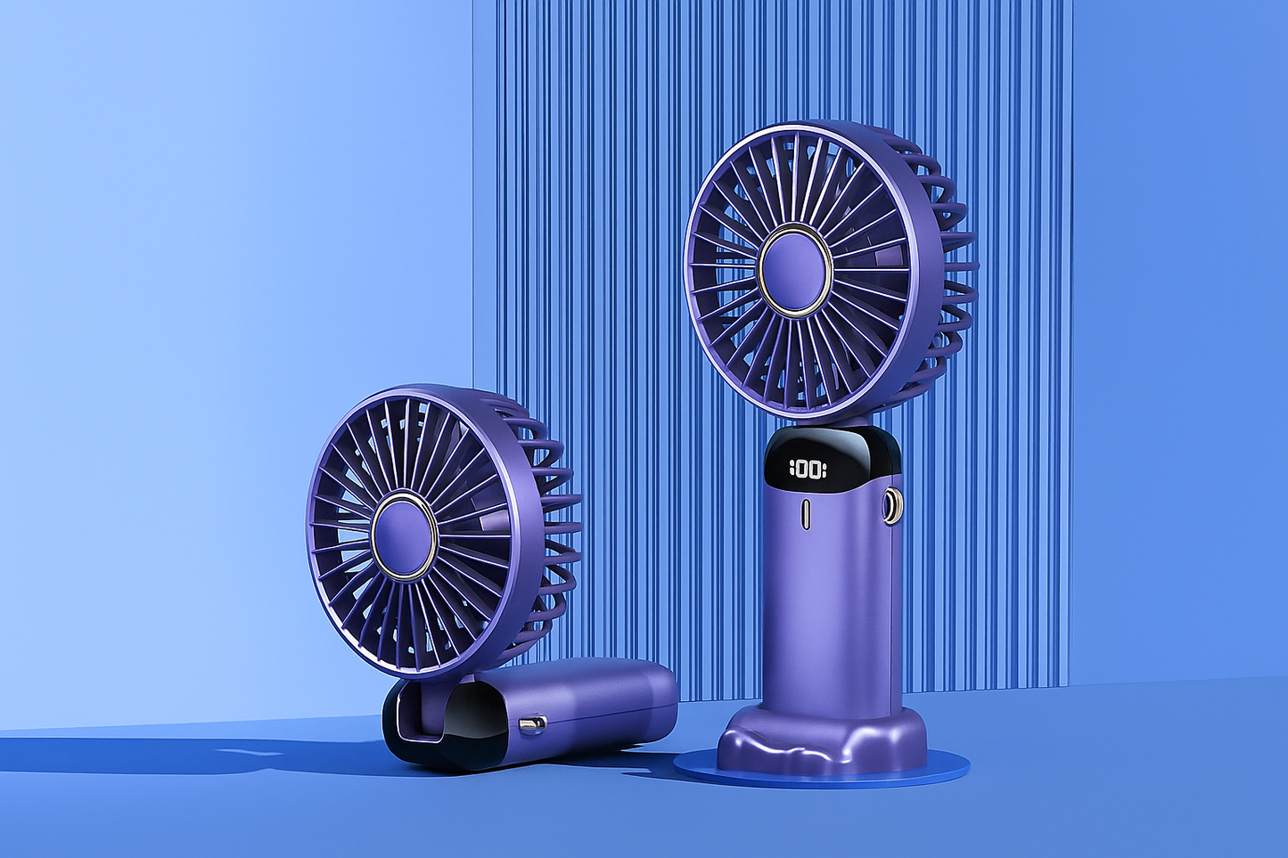 BreezeUp AirFlex Pro – Ventilateur Portable Intelligemment Frais