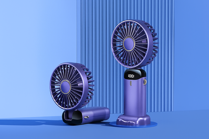 BreezeUp AirFlex Pro – Ventilateur Portable Intelligemment Frais